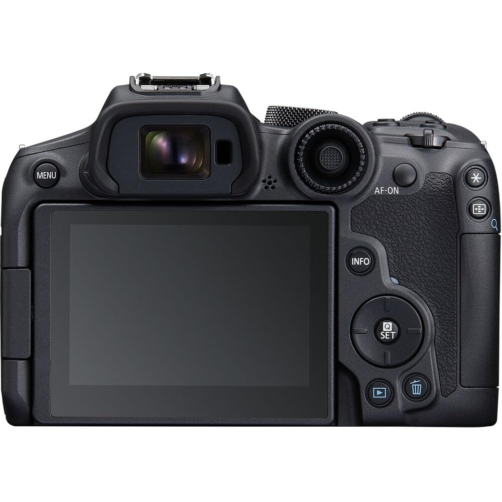 Canon EOS R7 32.5MP Mirrorless Camera with RF-S18-150mm Lens Kit  APS-C Sensor  4K 120P Video (Black) Canon EOS R7 32.5MP Mirrorless Camera with RF-S18-150mm Lens Kit  APS-C Sensor  4K 120P Video (Black)